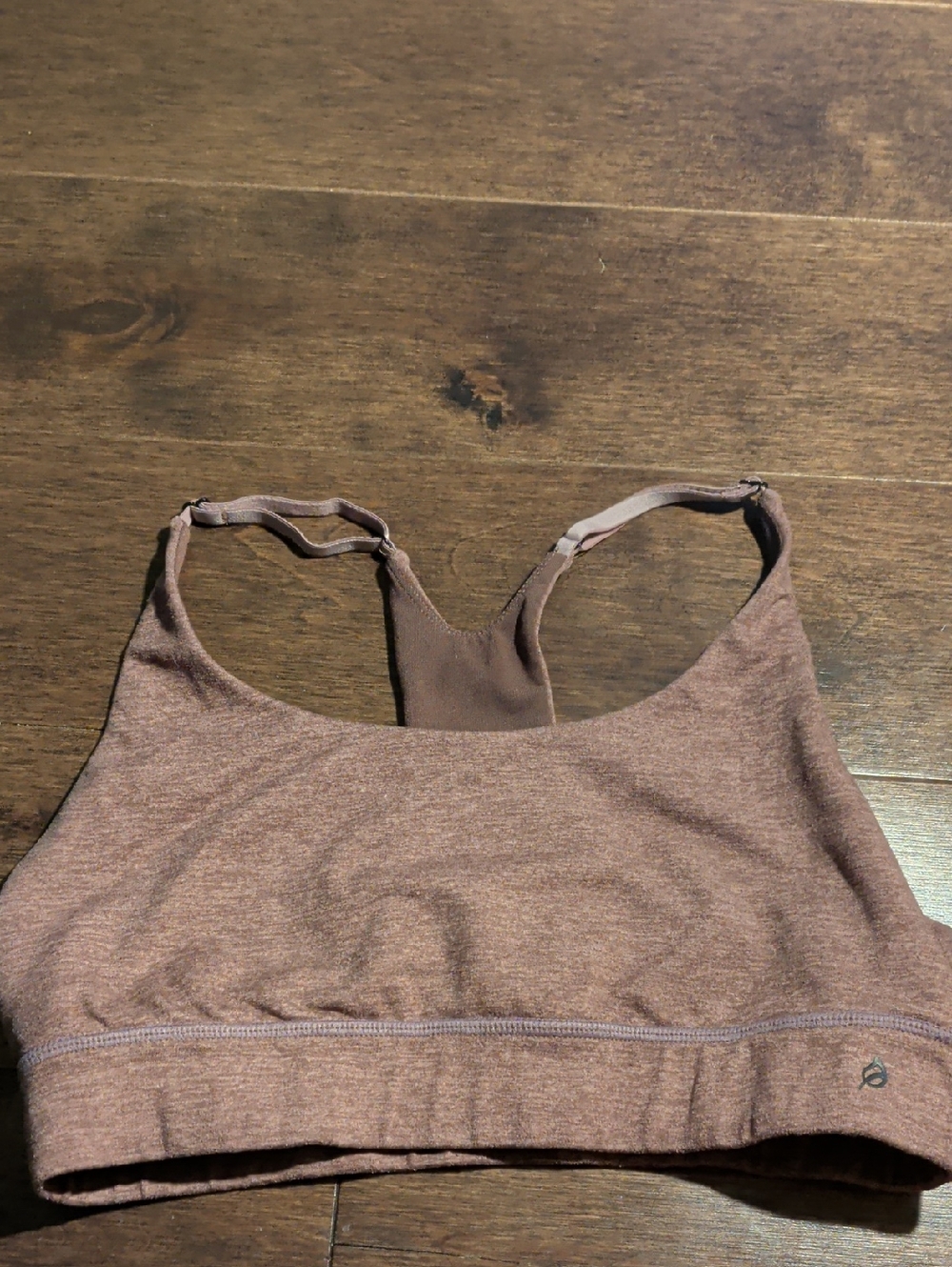 P'tula Racerback Bralette in Mauve Brown